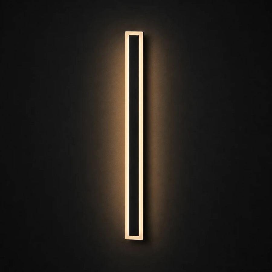 Aplica LED de Exterior Mack, Lungime 90cm, 10W, IP65, Metal, Liniar, Negru - 02_AX200-900BK.png