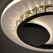 Lustra LED cu cristal ARIELLA 39W, Rotunda, Lumina Rece/Calda/Neutra, Negru - 02_LL602BK.png