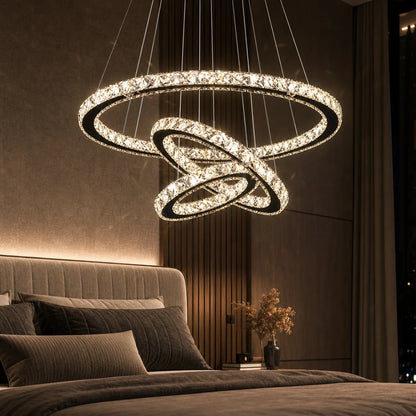 Lustra LED suspendata cu telecomanda si cristal PRISM LUMINIS 79W, 3 Cercuri, lumina Rece/Calda/Neutra, Dimabila, Crom, Inaltime Reglabila - 03_LT029.png