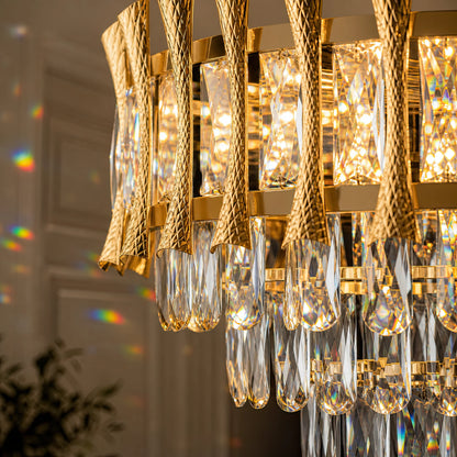Candelabru Cristal HAMPTON Eleganza 8x E14, Diametru 49cm, Auriu Lucios, Inaltime Reglabila - 04_CC8926-500GDT.png