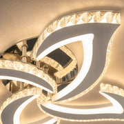 Lustra LED Alejandro cu Telecomanda, 71W, 4 Flori, Lumina Dimabila Rece/Calda/Neutra, Crom - 04_LT071-4CH.png