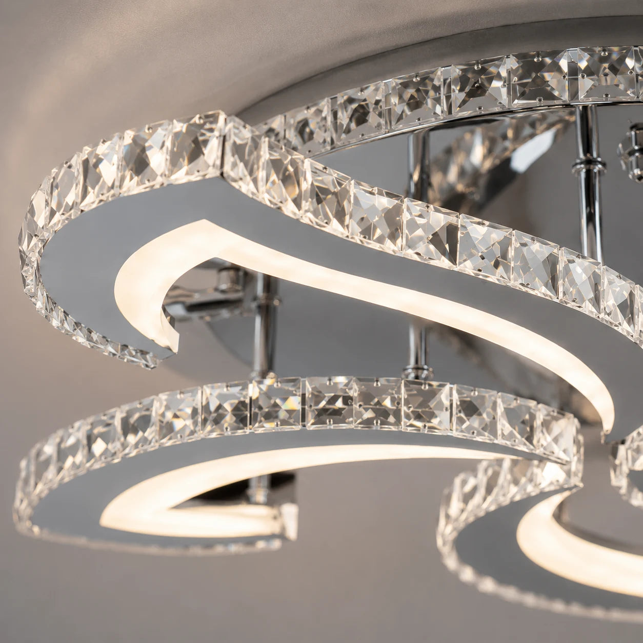 Lustra LED cu telecomanda si cristal Alejandro RGB 88W, 5 Flori, lumina Rece/Calda/Neutra, Dimabila, Crom Lucios - 04_LT071-5.png