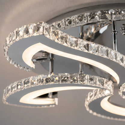 Lustra LED cu telecomanda si cristal Alejandro RGB 88W, 5 Flori, lumina Rece/Calda/Neutra, Dimabila, Crom Lucios - 04_LT071-5.png