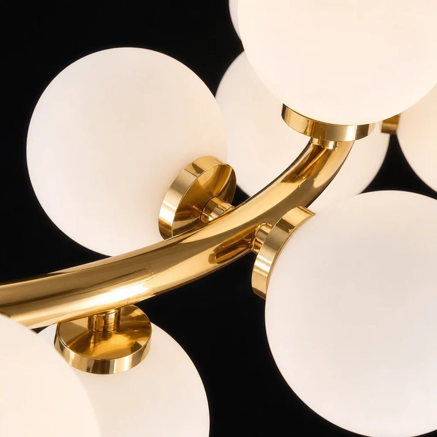 Lustra LOFT Chamber, 25x G9, Alb Auriu, Metal, Inaltime Reglabila, Modern - 03_LC802-25GD.png