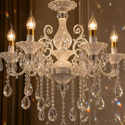 Candelabru SANSSOUCI 6xE14 Cristal si Metal – Design Clasic, Alb Argintiu - 05_CC220-6WH.png