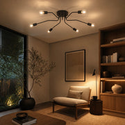 Lustra MODERNIST Hexa 6, 6x E27, Negru, Design Modern - 06_LC360-6BK.png