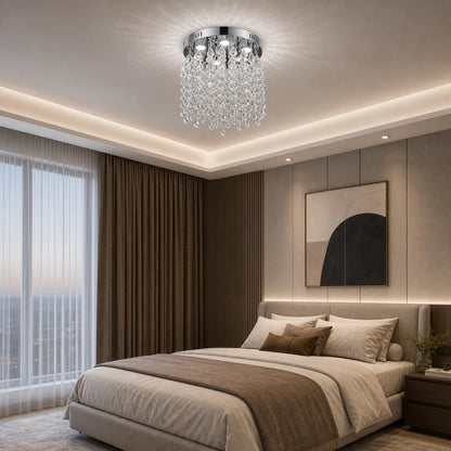 Candelabru LED Cristal LLC210/400CH Rotund, 22W, Lumina Rece/Calda/Neutra, Cristal, Crom Lucios - 06_LLC210-400CH.png