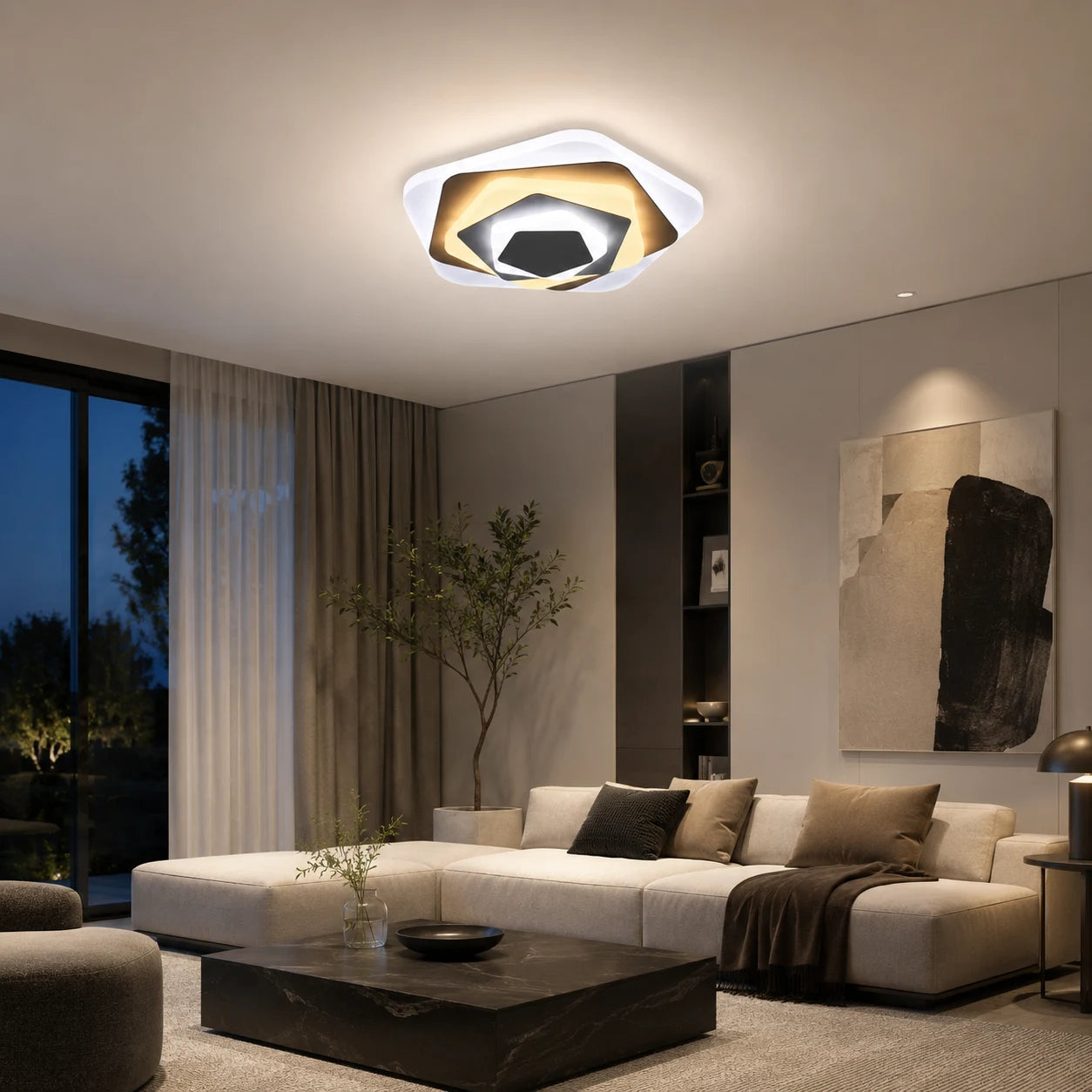 Lustra LED SIENA 40W, Diametru 23cm, lumina Rece/Calda/Neutra, Alb - 07_LL660WH.png