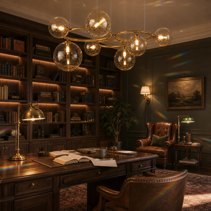 Lustra VENERE Luce, 3 Cercuri, 7xG9, Auriu, Metal , Inaltime Reglabila - 04_LC811-7.png