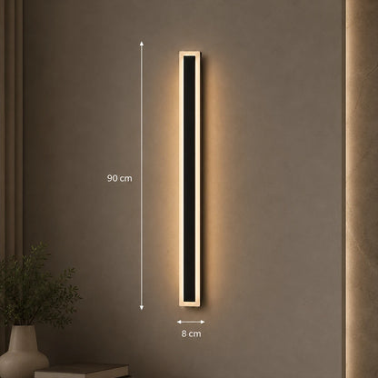 Aplica LED de Exterior Mack, Lungime 90cm, 10W, IP65, Metal, Liniar, Negru - 08_AX200-900BK.png