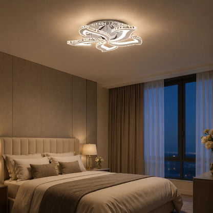 Lustra LED cu telecomanda si cristal Alejandro RGB 88W, 5 Flori, lumina Rece/Calda/Neutra, Dimabila, Crom Lucios - 08_LT071-5.png