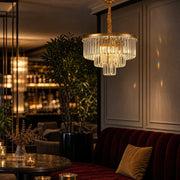 Candelabru Cristal CHAMBORD Petito 3xE14, Diametru 28cm, Auriu Mat - 09_CC930-300GD.png