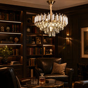 Candelabru Cristal VERSAILLES Nobile 5xE14, Diametru 40cm, Auriu Lucios si Alb - 10_CC900-400WH.png