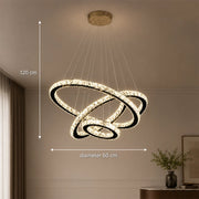 Lustra LED suspendata cu telecomanda si cristal PRISM LUMINIS 79W, 3 Cercuri, lumina Rece/Calda/Neutra, Dimabila, Crom, Inaltime Reglabila - 11_LT029.png