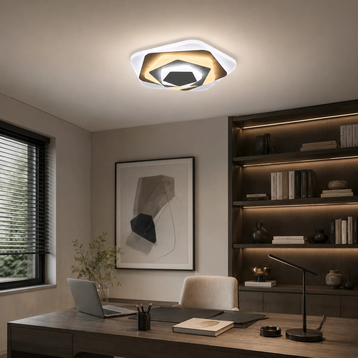 Lustra LED SIENA 40W, Diametru 23cm, lumina Rece/Calda/Neutra, Alb - 12_LL660WH.png