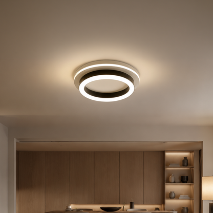 Lustra LED MODERNA 25W, Diametru 20cm, Rotunda, lumina Rece/Calda/Neutra, Negru Lustre LED Default Title Alessandro Design