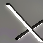 Lustra LED suspendata cu telecomanda ZIGZAG 27W, lumina Rece/Calda/Neutra, Dimabila, Negru, Inaltime Reglabila Lustre LED cu Telecomanda Default Title Alessandro Design