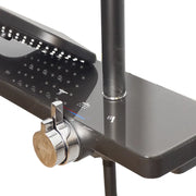 Coloana Dus Inox Negru 11210H Default Title Alessandro Design