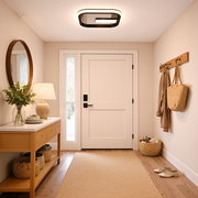Lustra LED VICTORIA 19W, Patrata, lumina Rece/Calda/Neutra, Negru, Alb Lustra LED Default Title Alessandro Design
