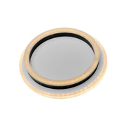 Lustra LED SOLENA ROTONDA 13W, Diametru 25cm, lumina Rece/Calda/Neutra, Alb Negru Lustre LED Default Title Alessandro Design
