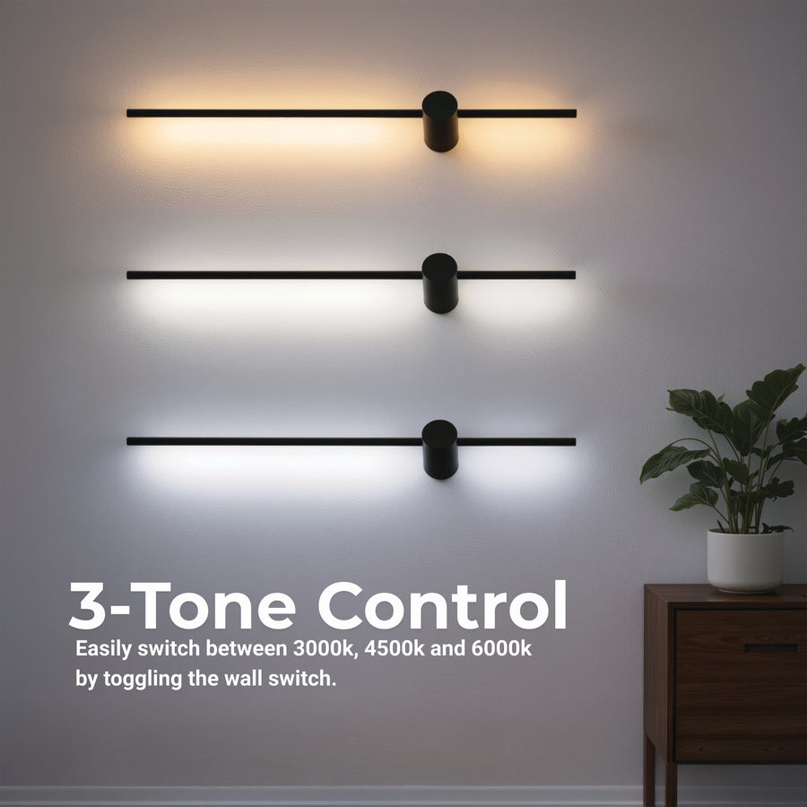 Aplica LED Angelique 24W Alb Negru Aplice de Interior Default Title Alessandro Design