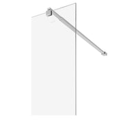 Paravan duș Walk-In 90x195 cm, sticlă securizată 8 mm, transparentă, profil metalic rezistent Dus Walk-in Default Title Alessandro Design