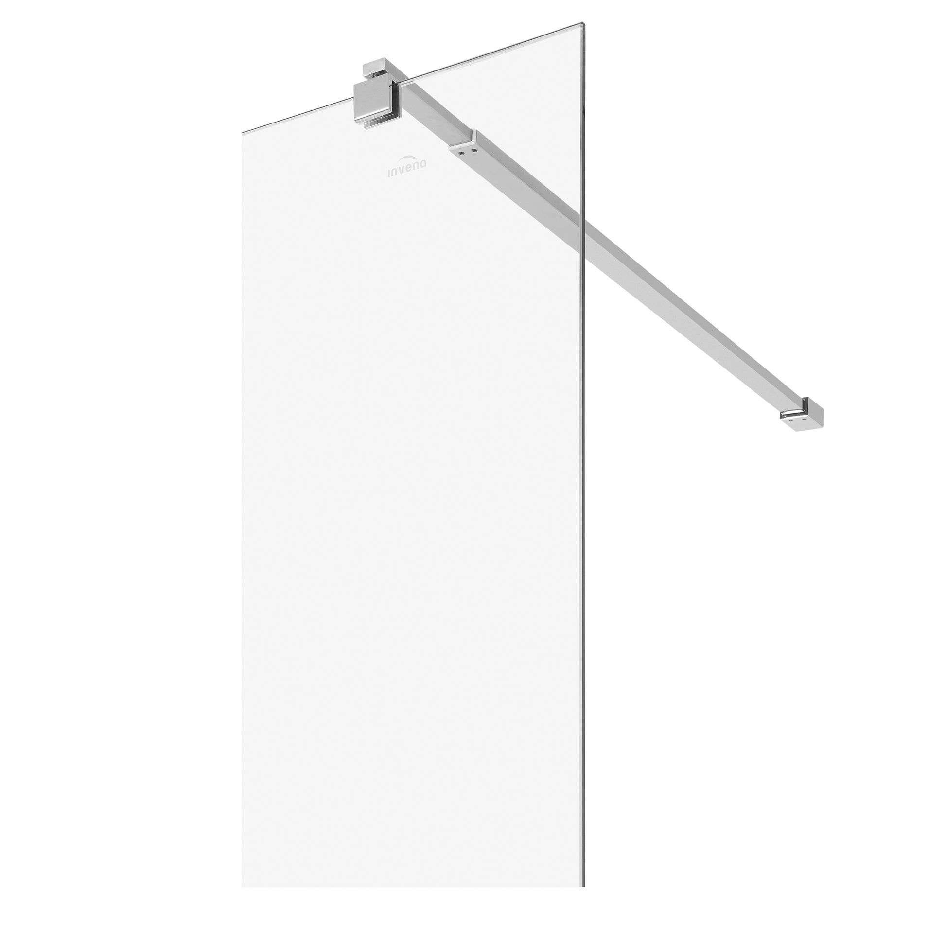 Paravan duș Walk-In 90x195 cm, sticlă securizată 8 mm, transparentă, profil metalic rezistent Dus Walk-in Default Title Alessandro Design