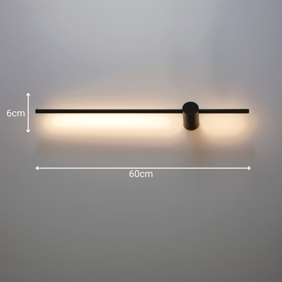 Aplica LED Angelique 24W Alb Negru Aplice de Interior Default Title Alessandro Design