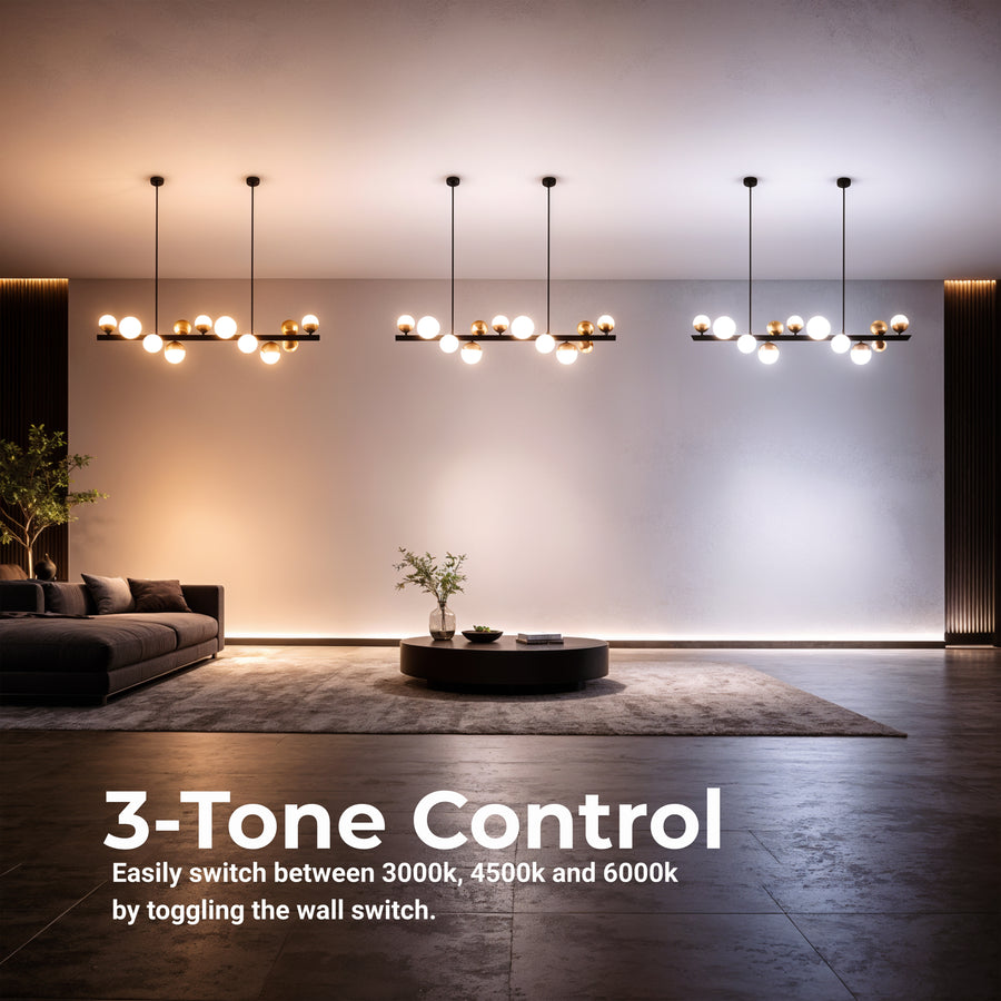 Lustră Suspendată LED Acril Aurion 29W cu Telecomandă, Dimabilă, Negru Auriu, Metal și Acril Lustre LED cu Telecomanda Default Title Alessandro Design