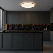 Plafonieră LED Hexagon 35 cm, 32W, 3000K / 4000K / 6000K, Alb, Metal si Acril Plafoniere LED Default Title Alessandro Design