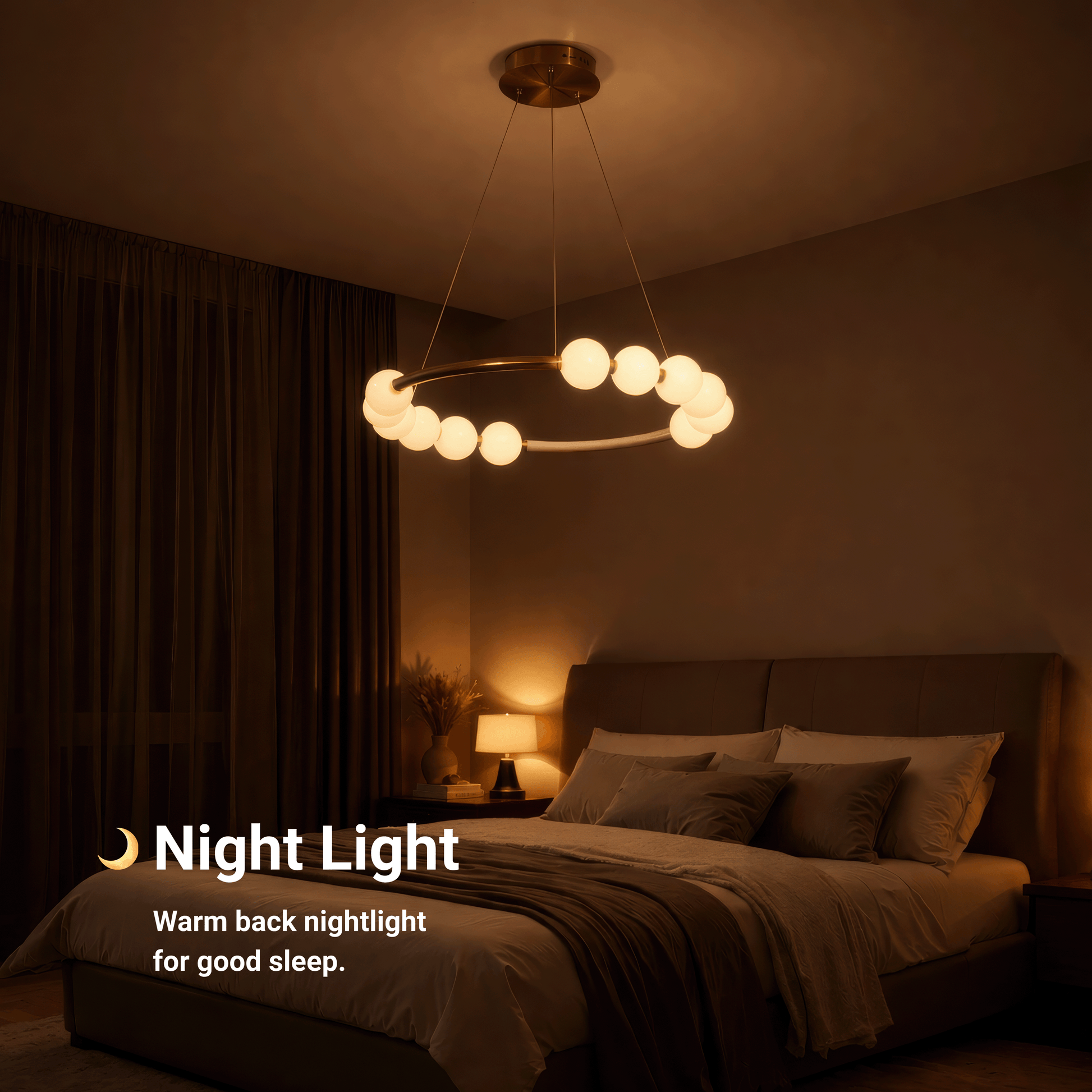 Lustră Suspendată LED Acril Nova 57W cu Telecomandă, Dimabilă, 3000K/4000K/6000K, Auriu, Metal și Acril Lustre LED cu Telecomanda Default Title Alessandro Design