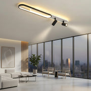 Lustra LED cu Proiector Reglabil FISSO Camilla 70W, lumina Rece/Calda/Neutra, Negru Lustre LED Default Title Alessandro Design