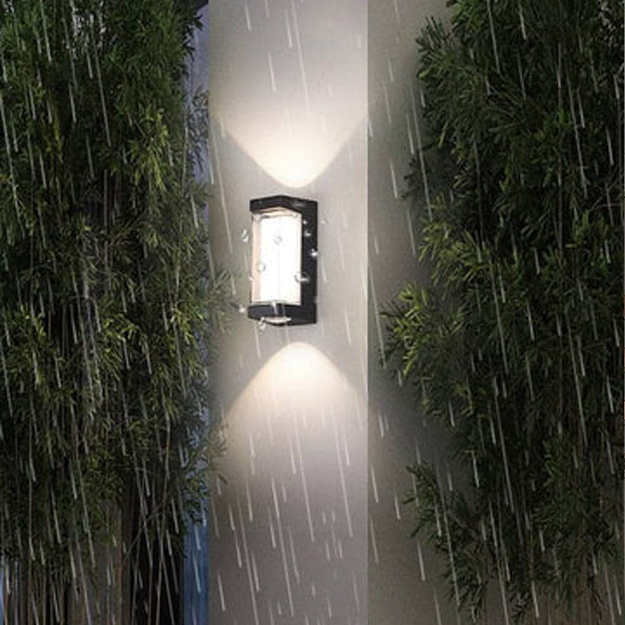 Aplica LED AX217 de Exterior si Interior, 2 Surse x 10W, Metalic, Negru, 3000K Aplice de Exterior Default Title Alessandro Design