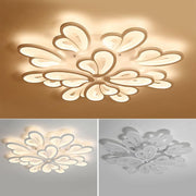 Lustra LED cu telecomanda BLOSSOM 146W, 12 Petale, lumina Rece/Calda/Neutra 3000k/4000k/6000k, Dimabila, Alb Lustre LED cu Telecomanda Default Title Alessandro Design