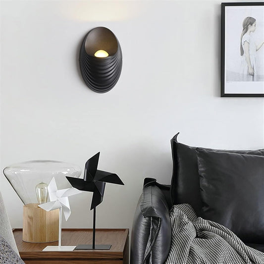 Aplica Exterior Shell, 5W, 3000K, Negru Aplice de Exterior Default Title Alessandro Design