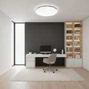 Plafonieră LED Hexagon 35 cm, 32W, 3000K / 4000K / 6000K, Alb, Metal si Acril Plafoniere LED Default Title Alessandro Design