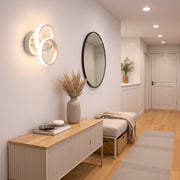 LED luster VERTEX CIRCULA 21W, 2 kruhy, kovové rámy, studené/teplé/neutrálne svetlo, biele LED lustre Predvolený názov Alessandro Design