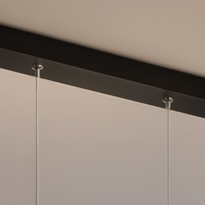 Lustra LED suspendata cu telecomanda ZIGZAG 27W, lumina Rece/Calda/Neutra, Dimabila, Negru, Inaltime Reglabila Lustre LED cu Telecomanda Default Title Alessandro Design