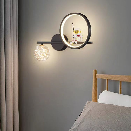 Aplica LED 21W Swarna Rece/ Calda/ Neutra, Negru Lustre Copii Default Title Alessandro Design