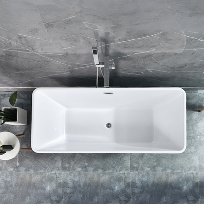 Cada Freestanding, Drepuntghiulara, Acril, Lemon Yellow, 170×78×60 Cm Cazi Freestanding Default Title Alessandro Design