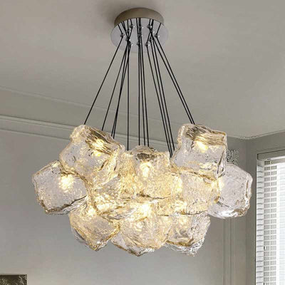 Luster ECOLUCE MODERN, Glóbus, 13xE27, Nastaviteľná výška, Chróm