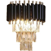 Aplica Candelabru Cristal VERSAILLES Piccolo, 2xE14, Negru Aplice de Interior Default Title Alessandro Design