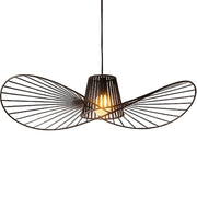 Lustra Suspendata ELIAS 60cm, 1x E27, Metal, Inaltime Reglabila, Negru Lustre Moderne Default Title Alessandro Design