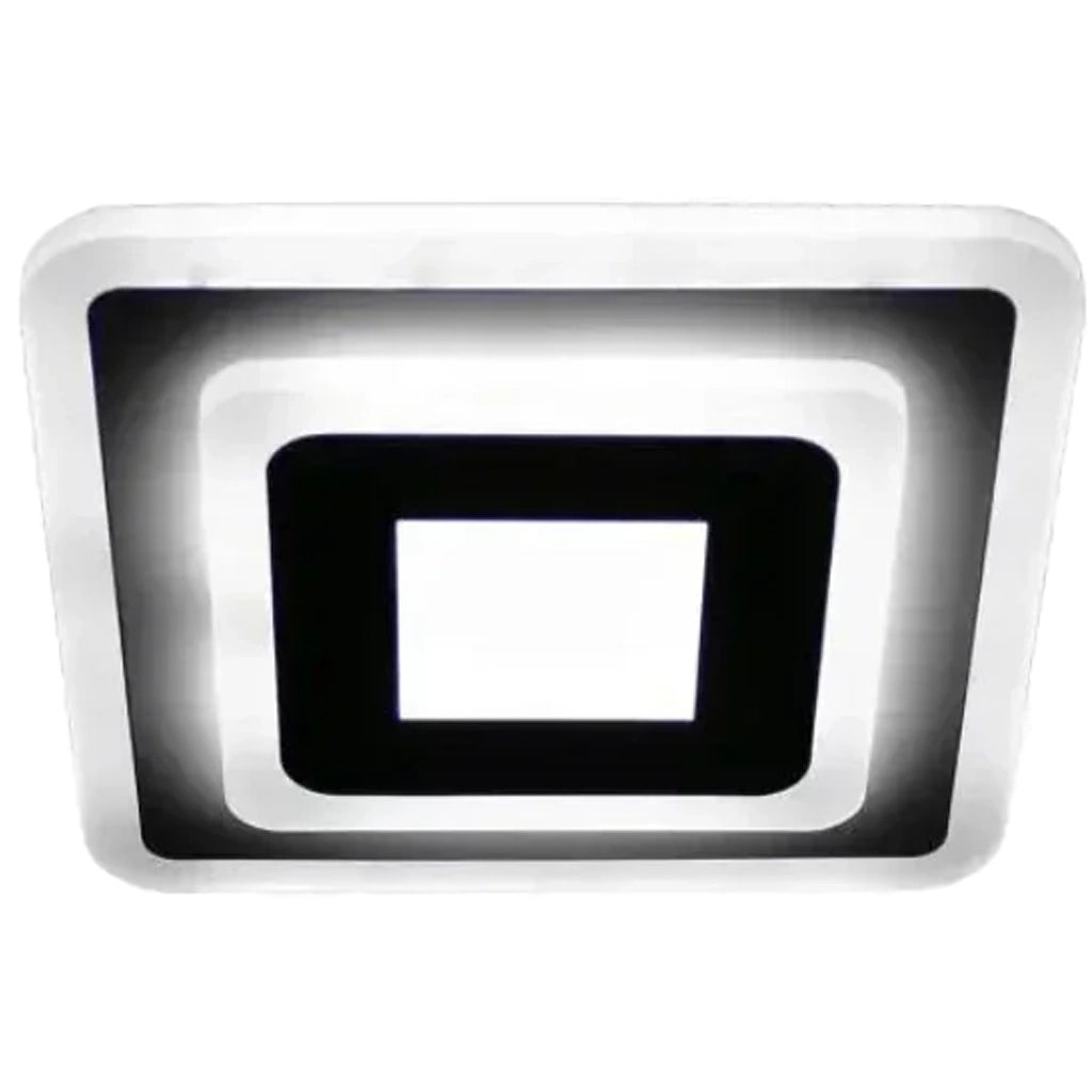 LED luster MORNIKA 14W, priemer 25cm, štvorcový, neutrálne svetlo, biely LED luster Predvolený názov Alessandro Design