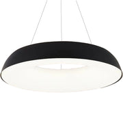 Lustra LED suspendata cu Telecomanda CHIARA, 73W, Lumina Rece/Calda/Neutra, Dimabila, Negru Lustre LED cu Telecomanda Default Title Alessandro Design