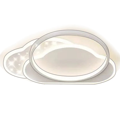 Lustra LED cu telecomanda NUVIA 71W, Nor, lumina Rece/Calda/Neutra, Dimabila, Alb Lustre LED cu Telecomanda Default Title Alessandro Design