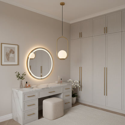 Loft Loft Gallery Modern, 1x E27, Zlatá biela, kov, nastaviteľná výška