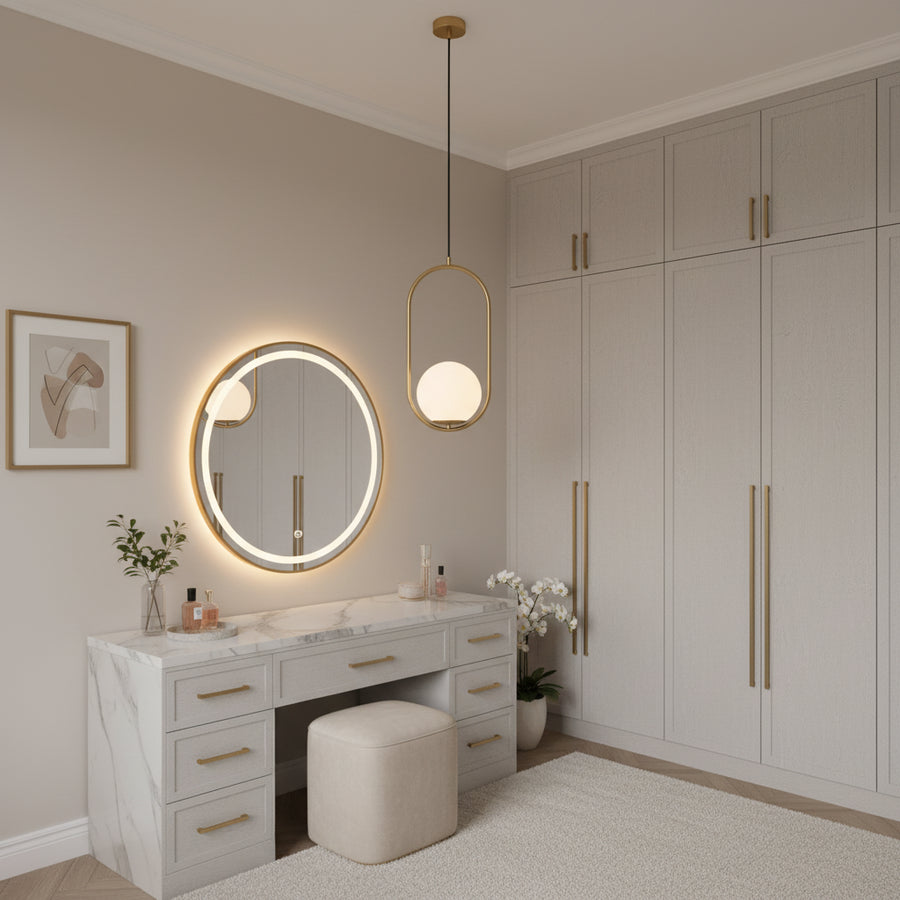 Loft Loft Gallery Modern, 1x E27, Zlatá biela, kov, nastaviteľná výška