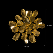 Luster Margherita 40cm 3XG9 Gold