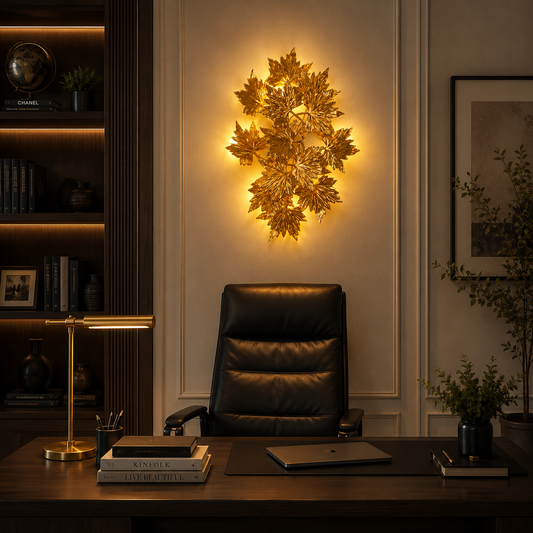 Luster Margherita 45cm 3XG9 Gold
